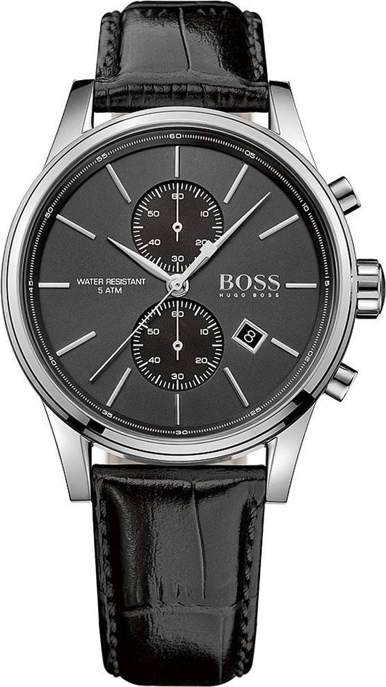 Montre Homme Hugo Boss 1513279 - Cadran et bracelet noir en cuir