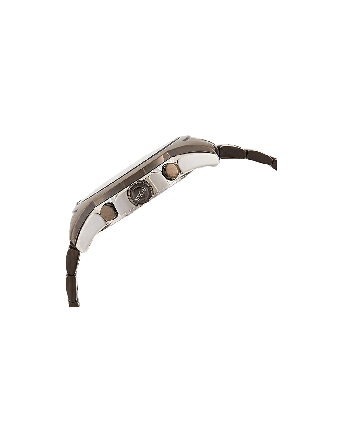 Détail bracelet cuir de la montre Hugo Boss 1513364 — Montres Outlet