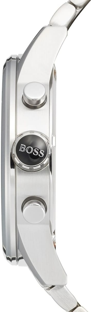 Montre Homme Hugo Boss Jet 1513383, Boîtier Acier Argenté et Cadran Noir vue 2