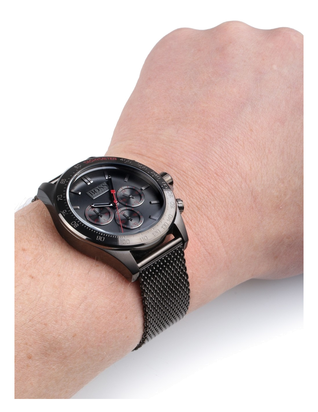 Fermoir de la montre Hugo Boss 1513443 en acier — Montres Outlet