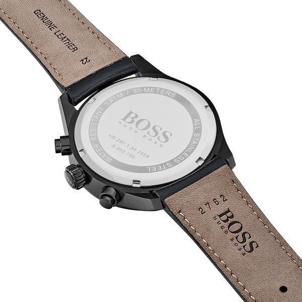 Bracelet en cuir de la montre Hugo Boss 1513474 — Montres Outlet