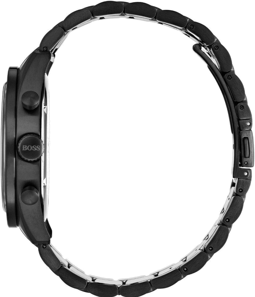 Montre Homme Hugo Boss 1513528 Chronographe Acier Noir vue 3