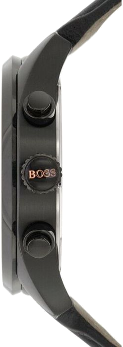 Montre Homme Hugo Boss 1513550 Chronographe Cadran Marron Boîtier Noir vue 3