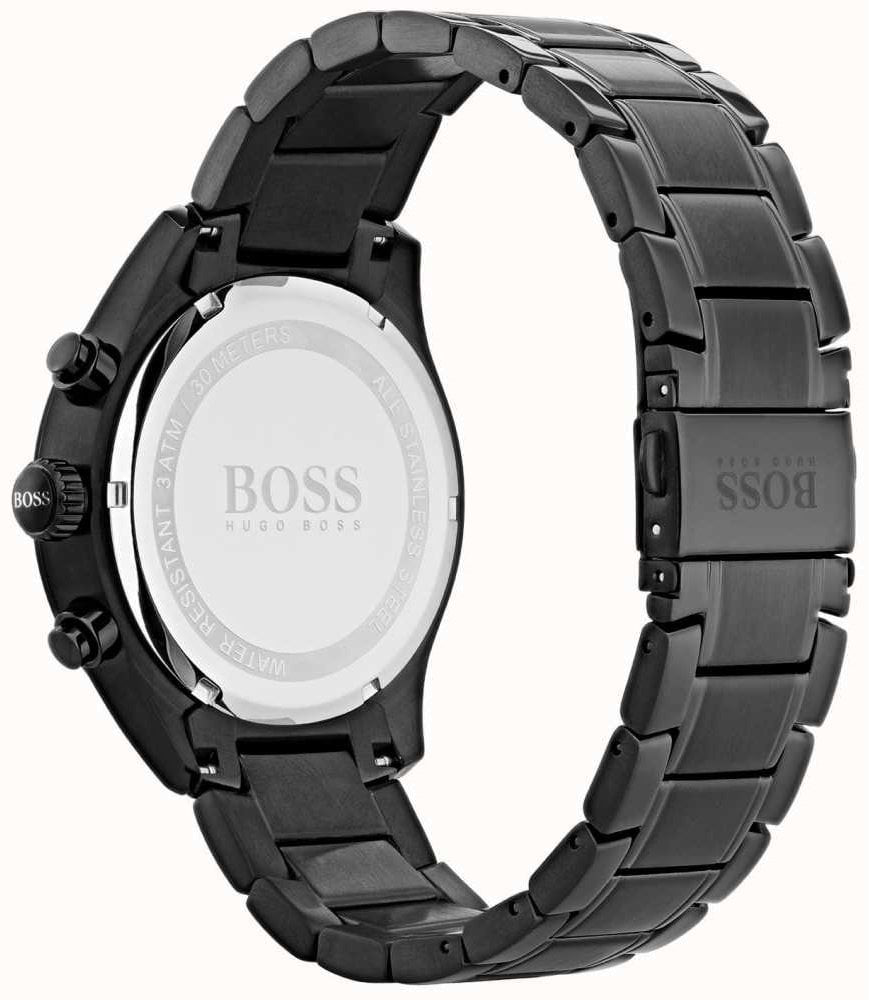 Montre Homme Hugo Boss Grand Prix 1513578 Chronographe Noir vue 2