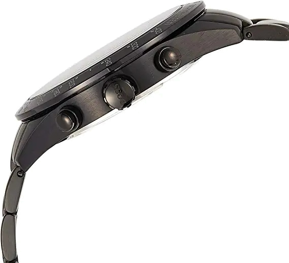 Montre Homme Hugo Boss 1513581 Chronographe Acier Noir vue 2