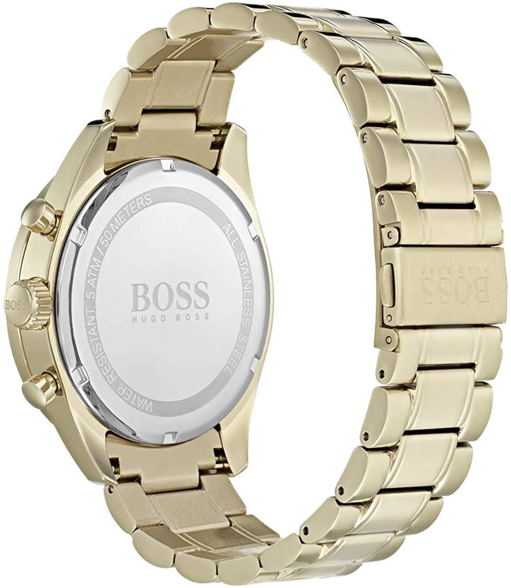 Détails du bracelet cuir Hugo Boss 1513631 — Montres Outlet