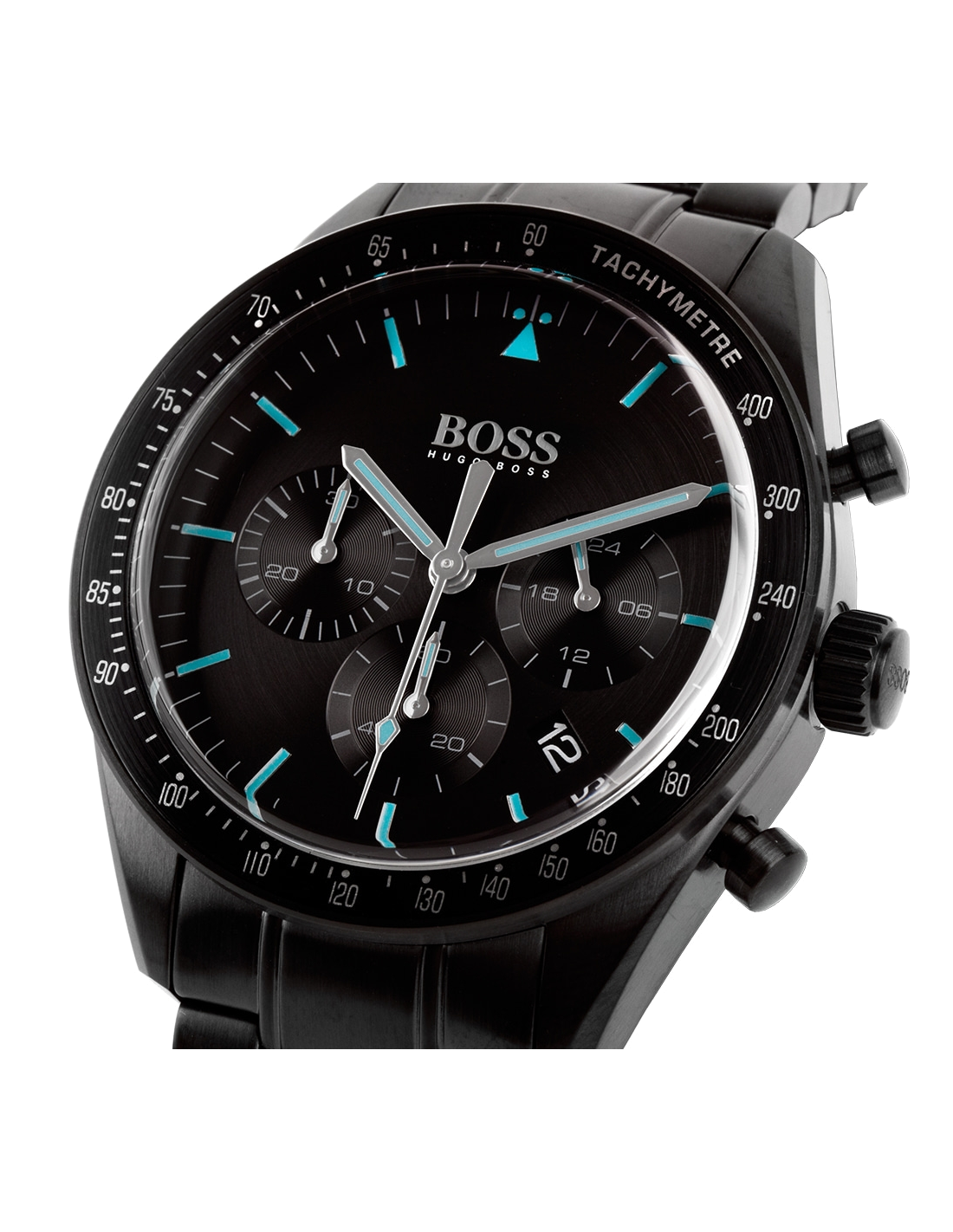 Montre Homme Hugo Boss Trophy Black 1513675 - Chronographe Noir Acier vue 2