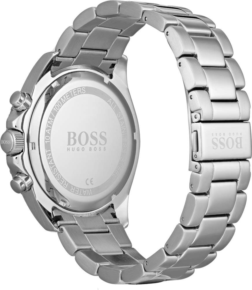 Montre Hugo Boss 1513704 Homme Ocean - Cadran Bleu, Bracelet Acier Inoxydable vue 3