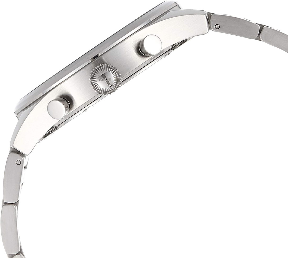 Montre Homme Hugo Boss 1513712 Chronographe Acier Inoxydable Cadran Noir vue 2