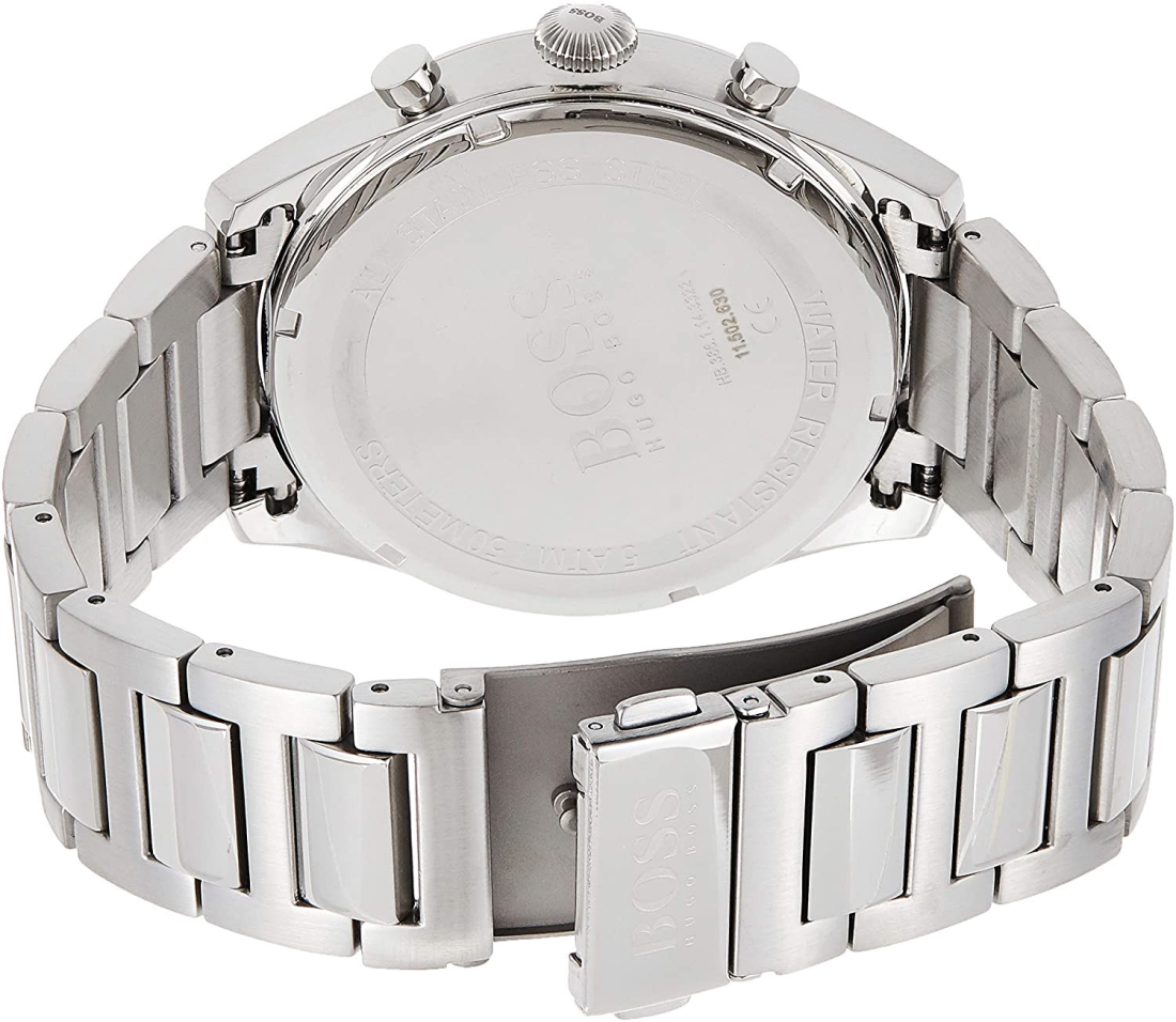 Montre Homme Hugo Boss 1513712 Chronographe Acier Inoxydable Cadran Noir vue 3