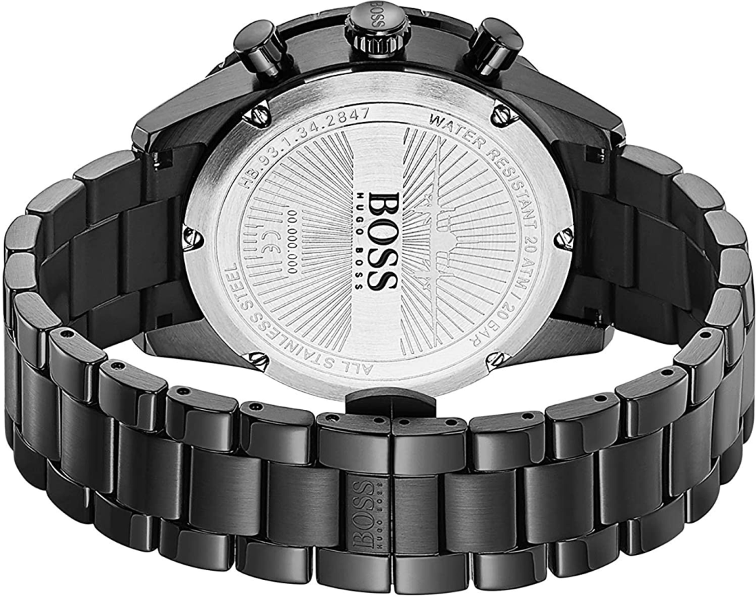 Montre Homme Hugo Boss 1513771 Chronographe Cadran et Bracelet Bleu vue 3