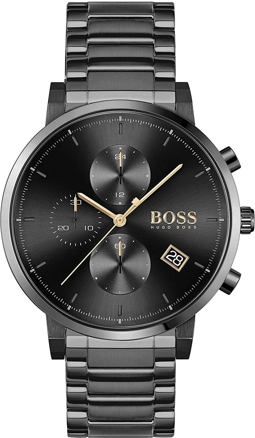Montre Homme Hugo Boss Integrity 1513780 - Boîtier et bracelet acier noir