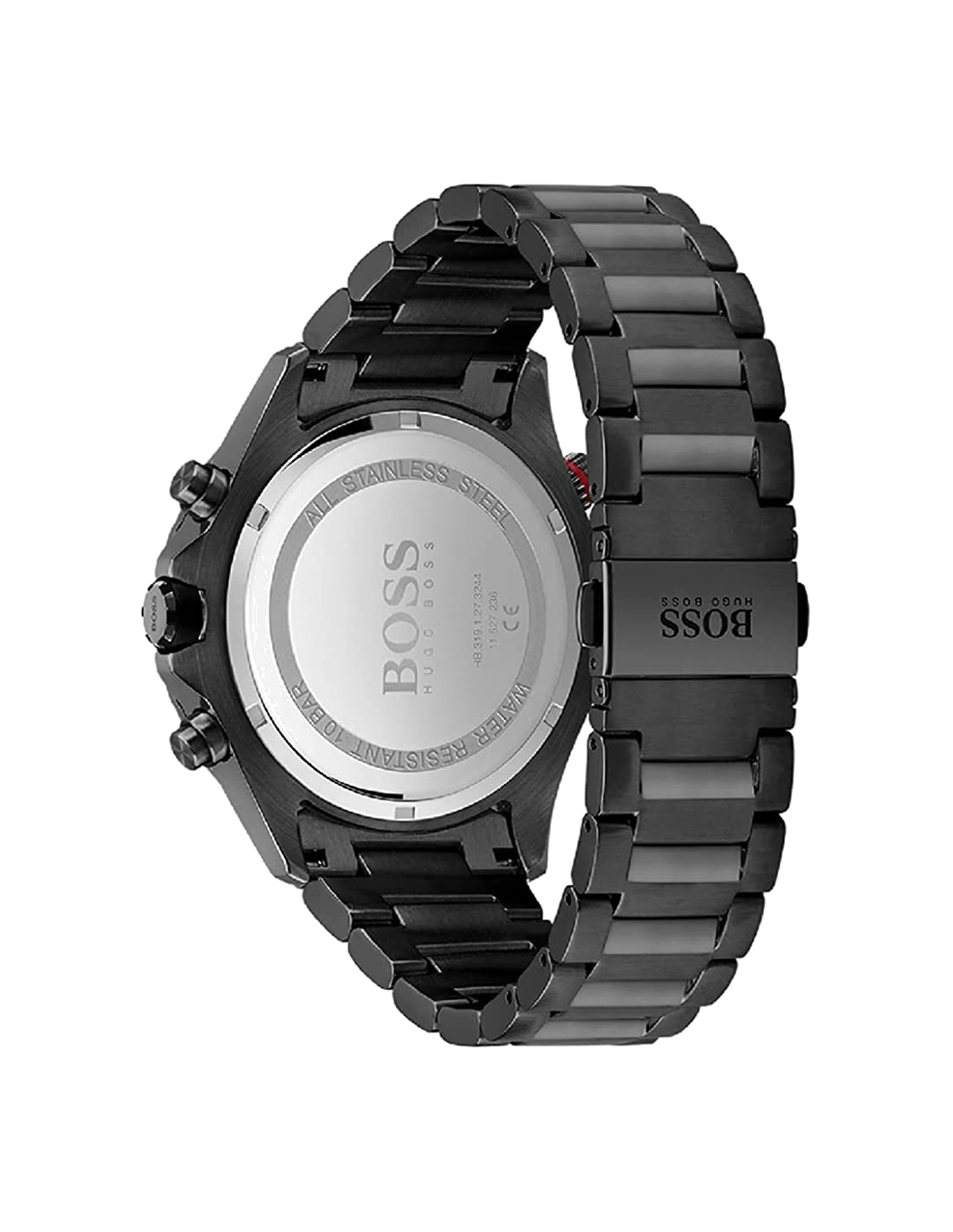 Montre Homme Hugo Boss Globetrotter 1513825 Chronographe Noir Acier vue 3