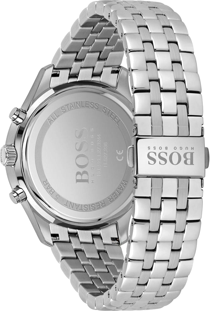 Montre Homme Hugo Boss Associate 1513839 - Chronographe Cadran Bleu Acier vue 3