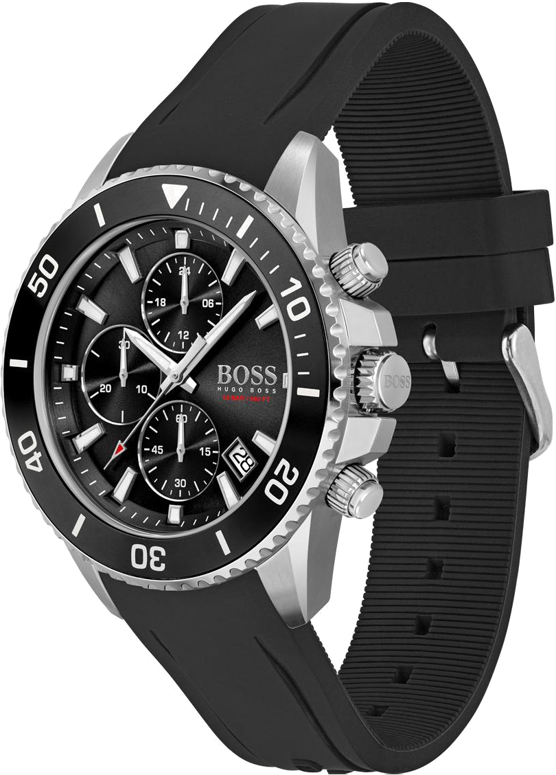 Montre Homme Hugo Boss Admiral 1513912 Chronographe Quartz Noir vue 2