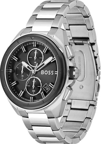 Montre Homme Hugo Boss Athleisure Volane 1513949 Cadran Noir Bracelet Acier vue 2