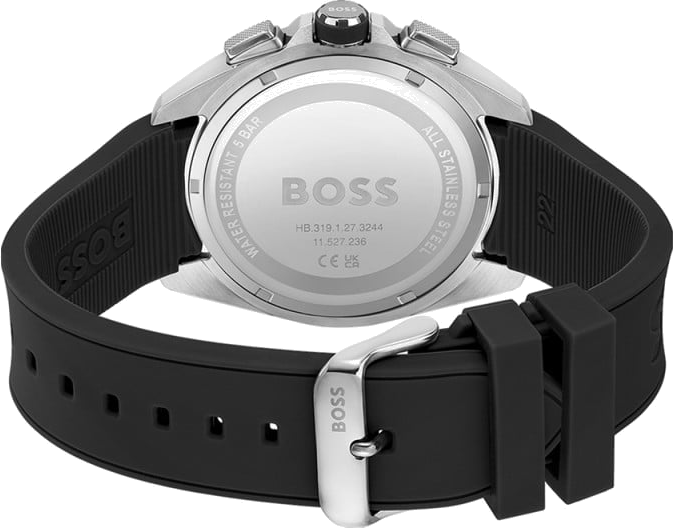 Montre Homme Hugo Boss Athleisure Volane Noire 1513953 - Cadran 44mm, Bracelet Silicone vue 3