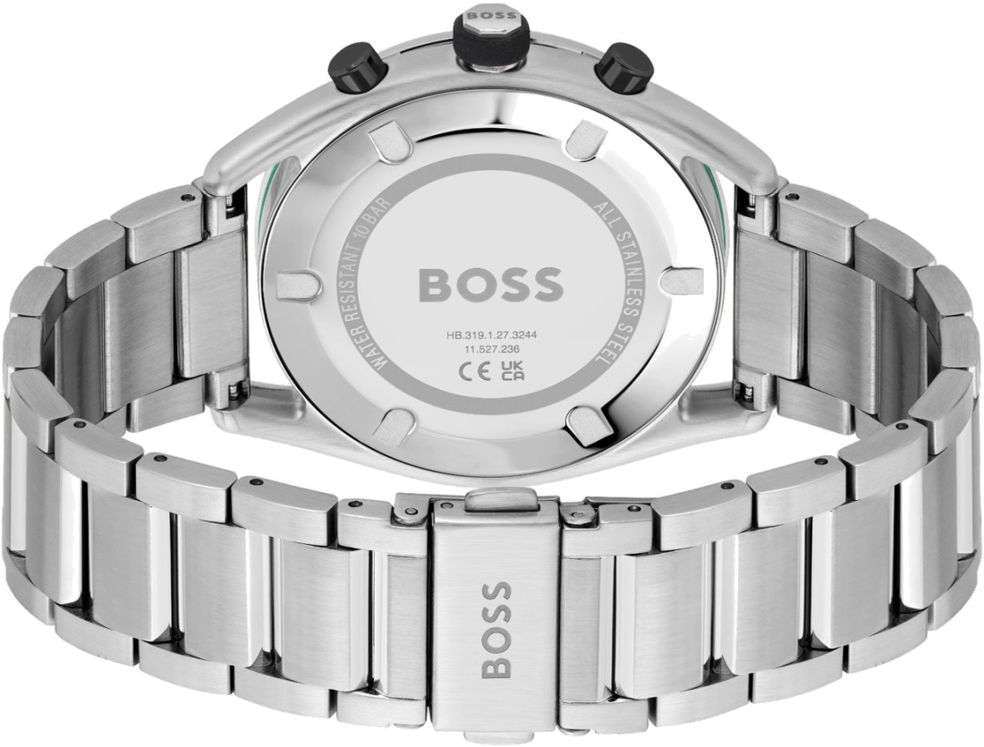 Montre Hugo Boss 1514023 Center Court Acier et Cadran Noir vue 4