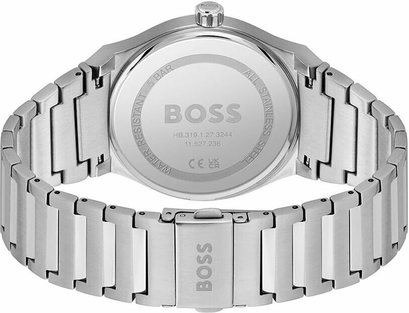 Montre Homme Hugo Boss 1514079 Candor - Cadran Vert Soleillé - Bracelet Acier Brossé vue 3