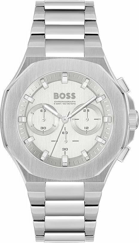 Montre Homme Hugo Boss 1514087 Acier Inoxydable Cadran Blanc 44mm