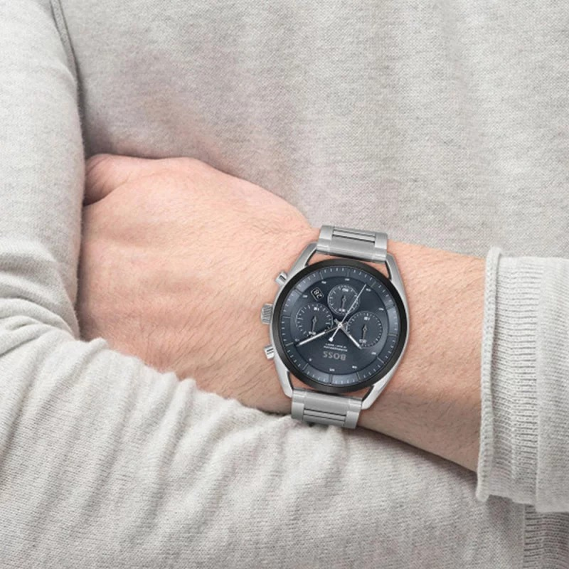 Montre Homme Hugo Boss 1514093 Sport Lux Top - Cadran Bleu, Bracelet Acier Inoxydable vue 4