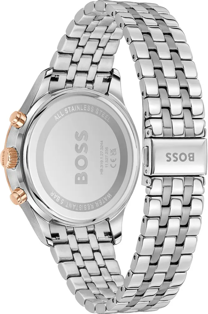 Montre Homme Hugo Boss 1514158 Avery en Acier Bicolore et Cadran Bleu Multifonctions vue 3