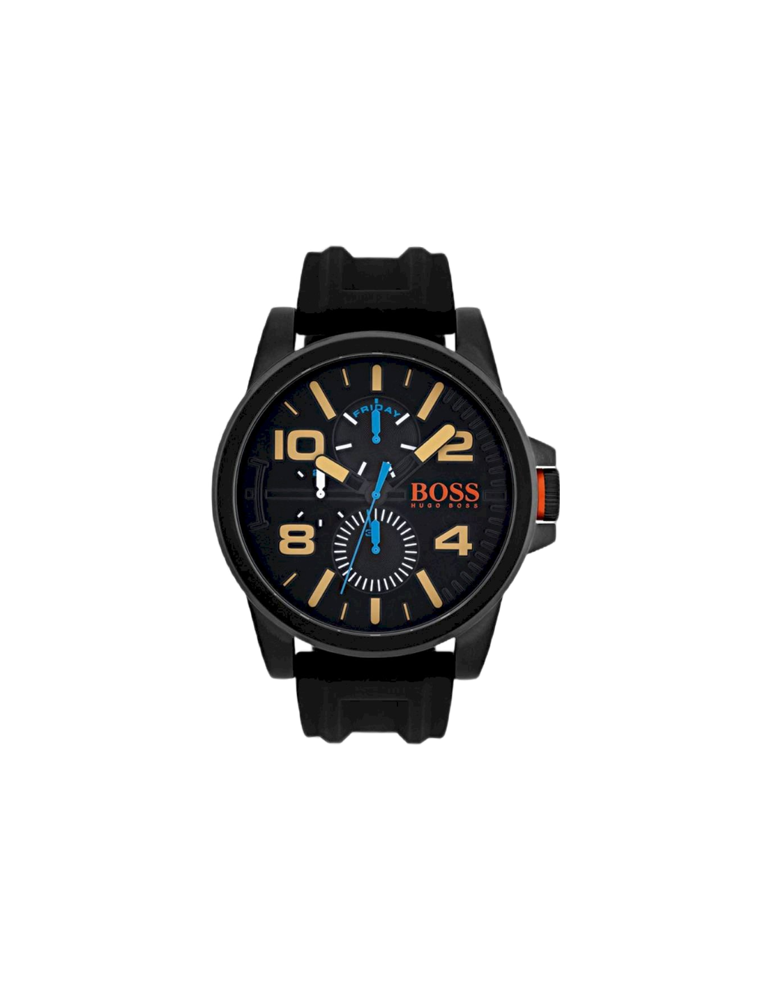 Montre Homme Hugo Boss Orange Detroit 1550011 - Boîtier et bracelet noir