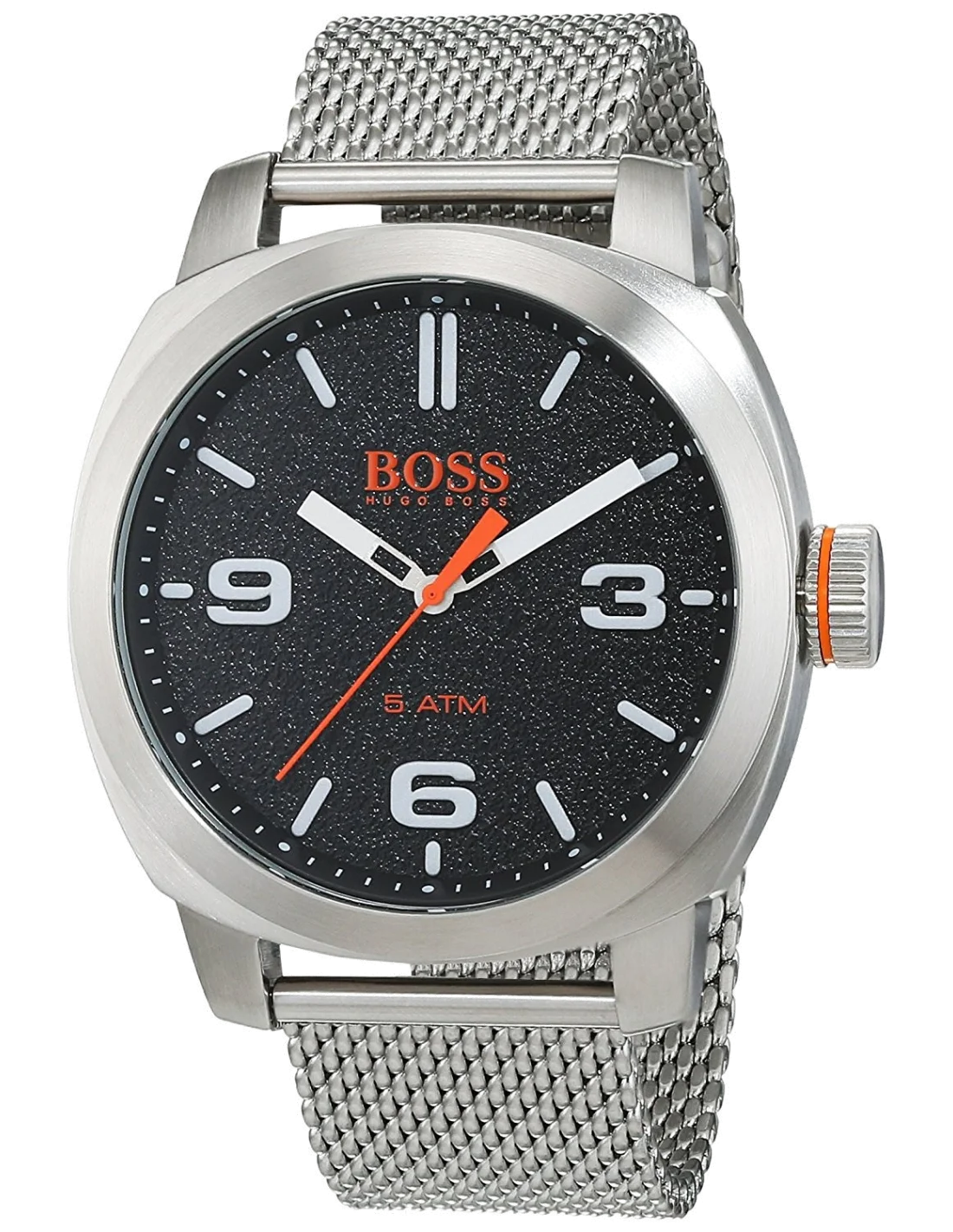 Montre Hugo Boss Orange 1550013 en Acier Argenté à Chiffres Romains