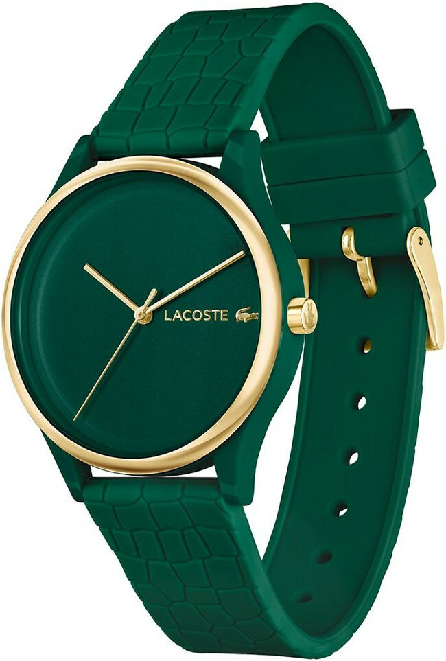 Montre Lacoste pour Femme - Réf. 2001247 - Cadran et bracelet silicone vert vue 2