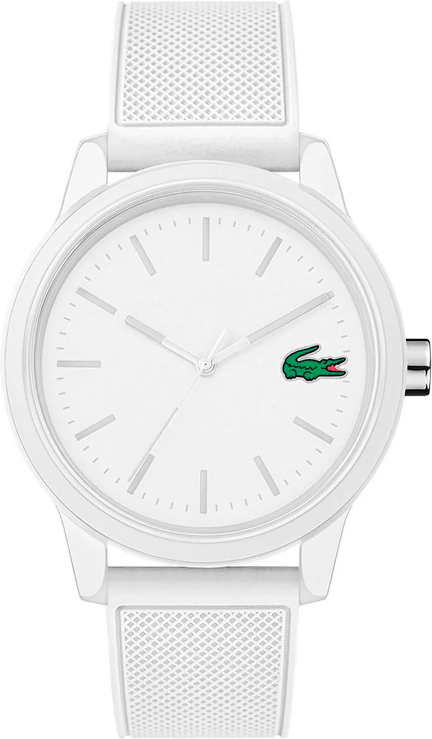 Montre Lacoste Homme 2010984 - Cadran et bracelet blanc en silicone