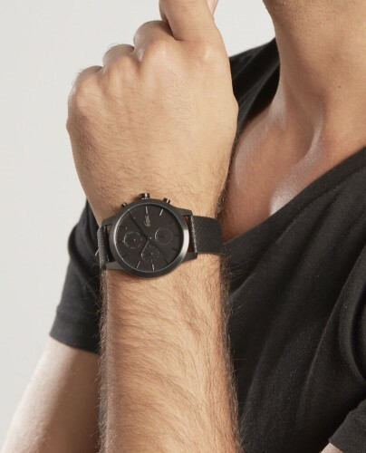 Montre Lacoste 2010997 Bracelet Cuir Noir et Cadran Multifonctions vue 4