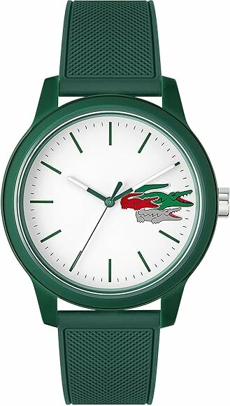 Montre Homme Lacoste 2011135 - Cadran Blanc, Bracelet Silicone Vert