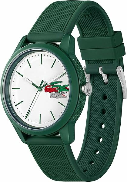 Montre Homme Lacoste 2011135 - Cadran Blanc, Bracelet Silicone Vert vue 2