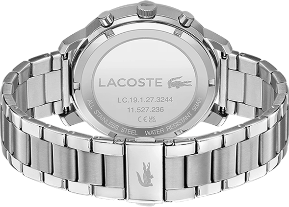 Montre Homme Lacoste 2011178 Replay en Acier Argenté et Cadran Vert vue 3