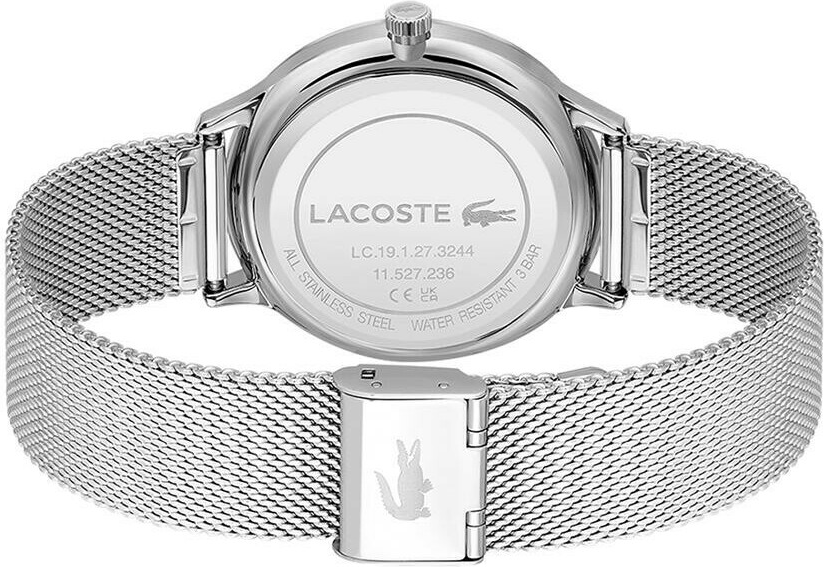 Montre Lacoste Homme Réf. 2011228 - Acier Argenté, Cadran Bleu Multifonctions vue 3