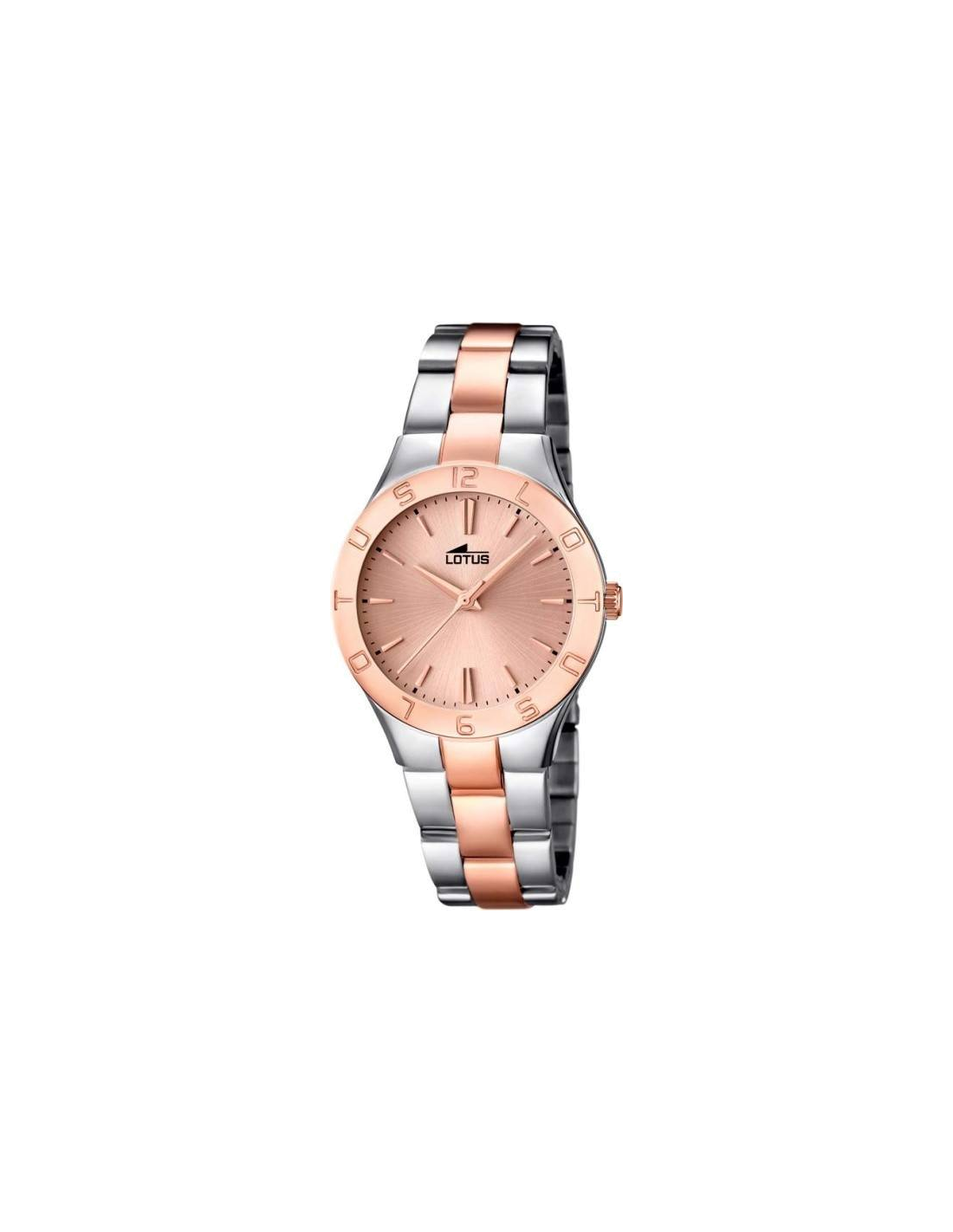 Montre Femme Lotus Trendy L15896/2 bracelet en acier bicolore