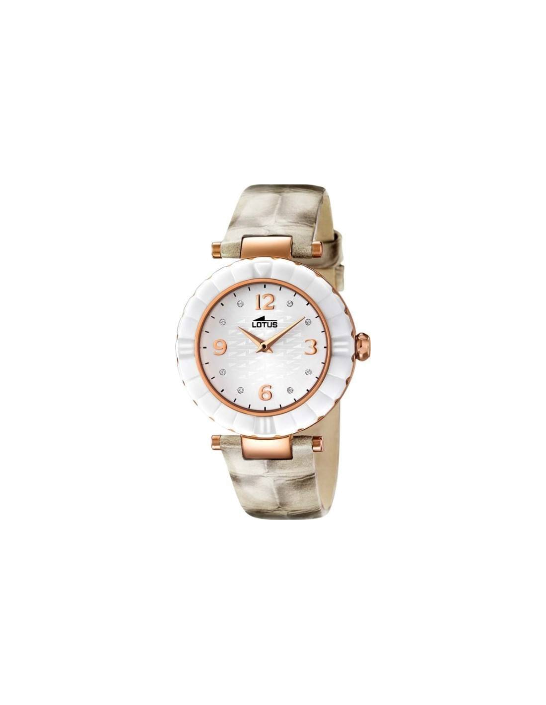Montre Femme Lotus Trendy L15912/2 Bracelet en cuir bicolore