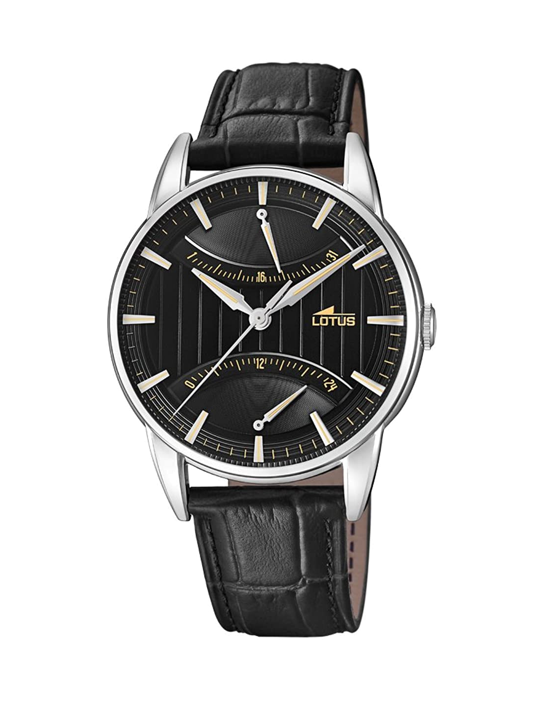 Montre Homme Lotus L18429/4 Noir Cadran 40mm Bracelet Cuir