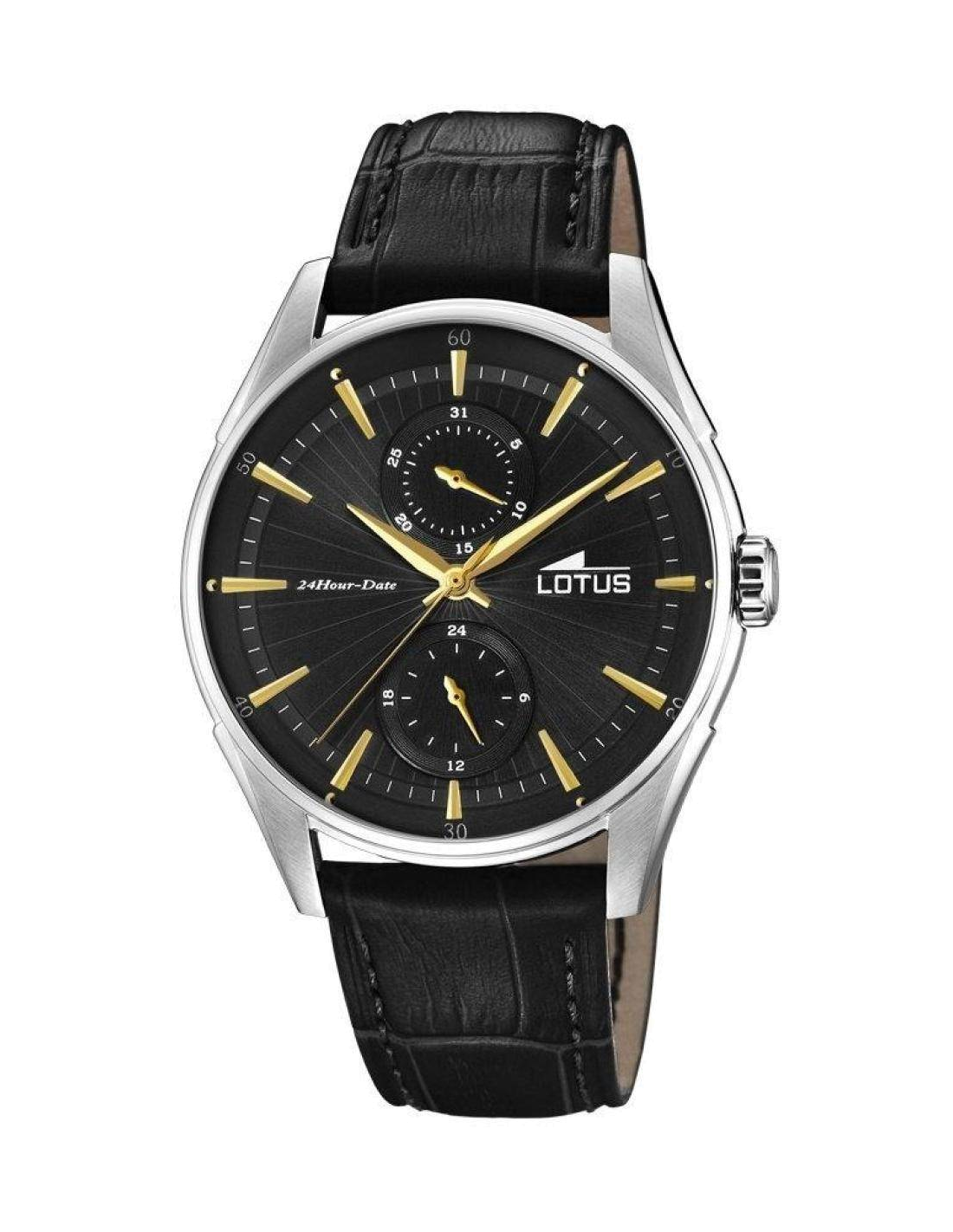 Montre Homme Lotus L18523/4 Chronographe Acier Cadran Bleu Profond