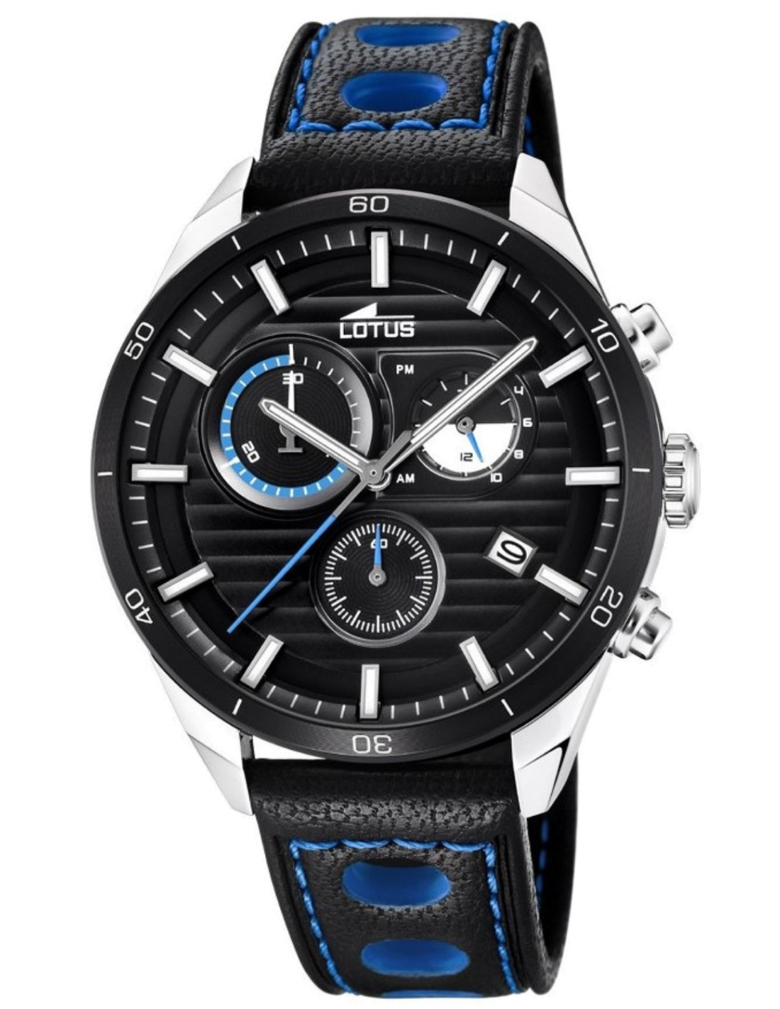 Montre Homme Lotus L18531/2 Cadran Noir Acier Inoxydable