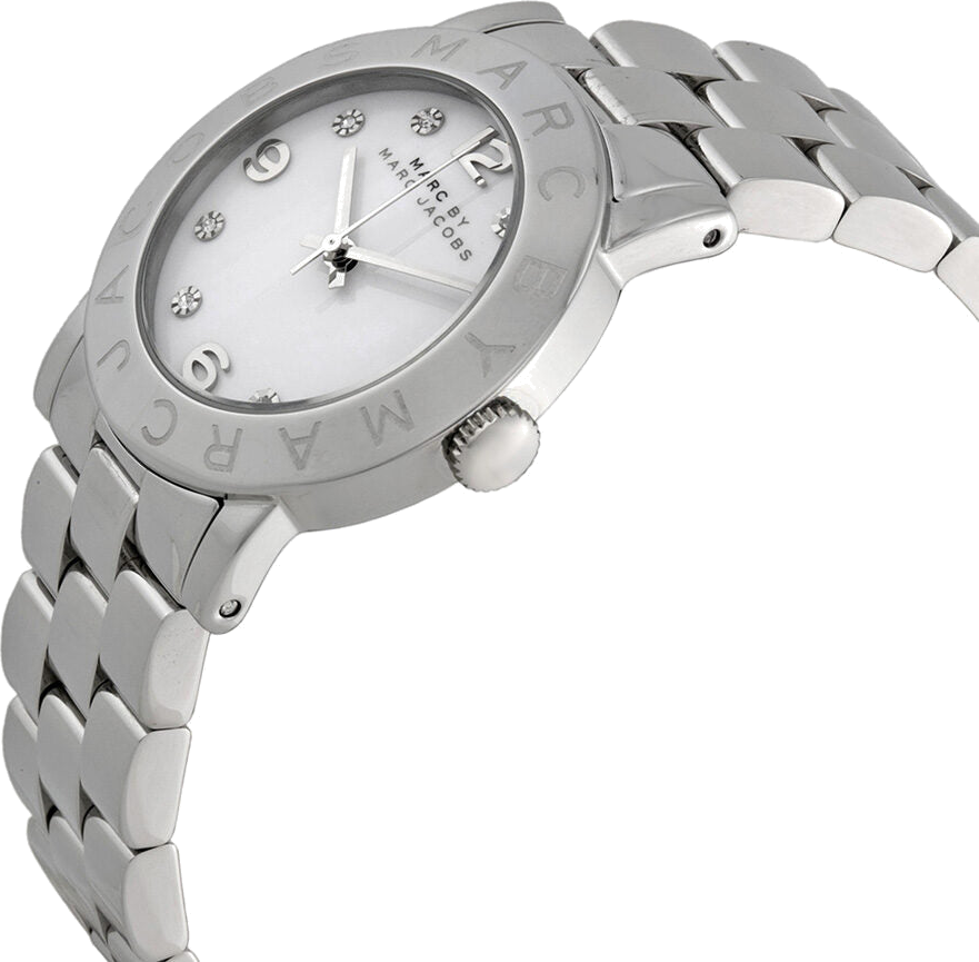 Montre Femme Marc Jacobs Amy MBM3054 Cadran Blanc Acier Inoxydable vue 2