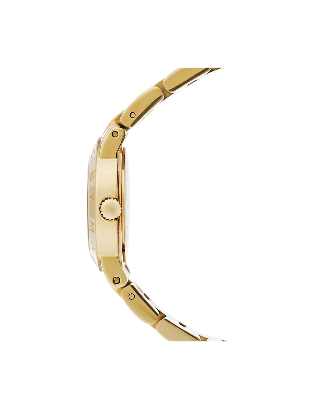 Montre Femme Marc Jacobs MBM3057 - Boîtier Acier Doré Jaune 26mm, Cadran Blanc vue 2