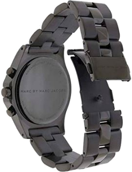 Montre Marc Jacobs MBM3083 Blade Chronographe en Acier Noir vue 2