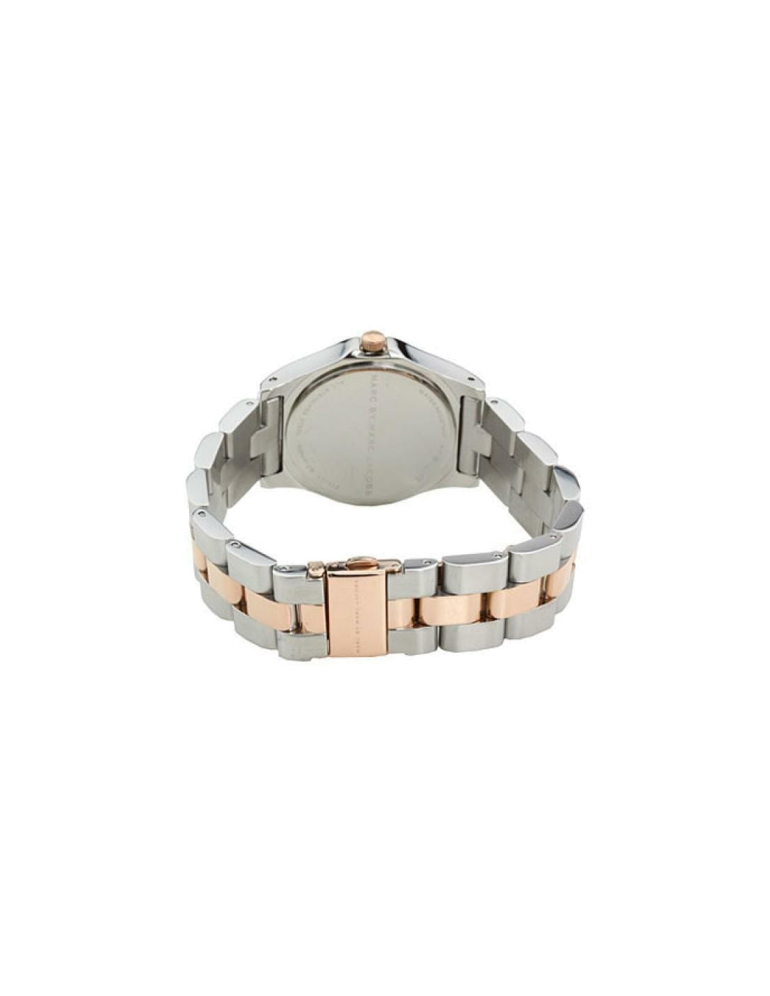 Montre Femme Marc Jacobs MBM3129 - Cadran et bracelet acier et or rose - 36mm vue 3