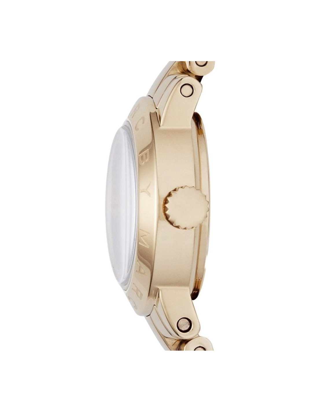 Détail bracelet cuir de la Marc Jacobs MBM3226 — Montres Outlet