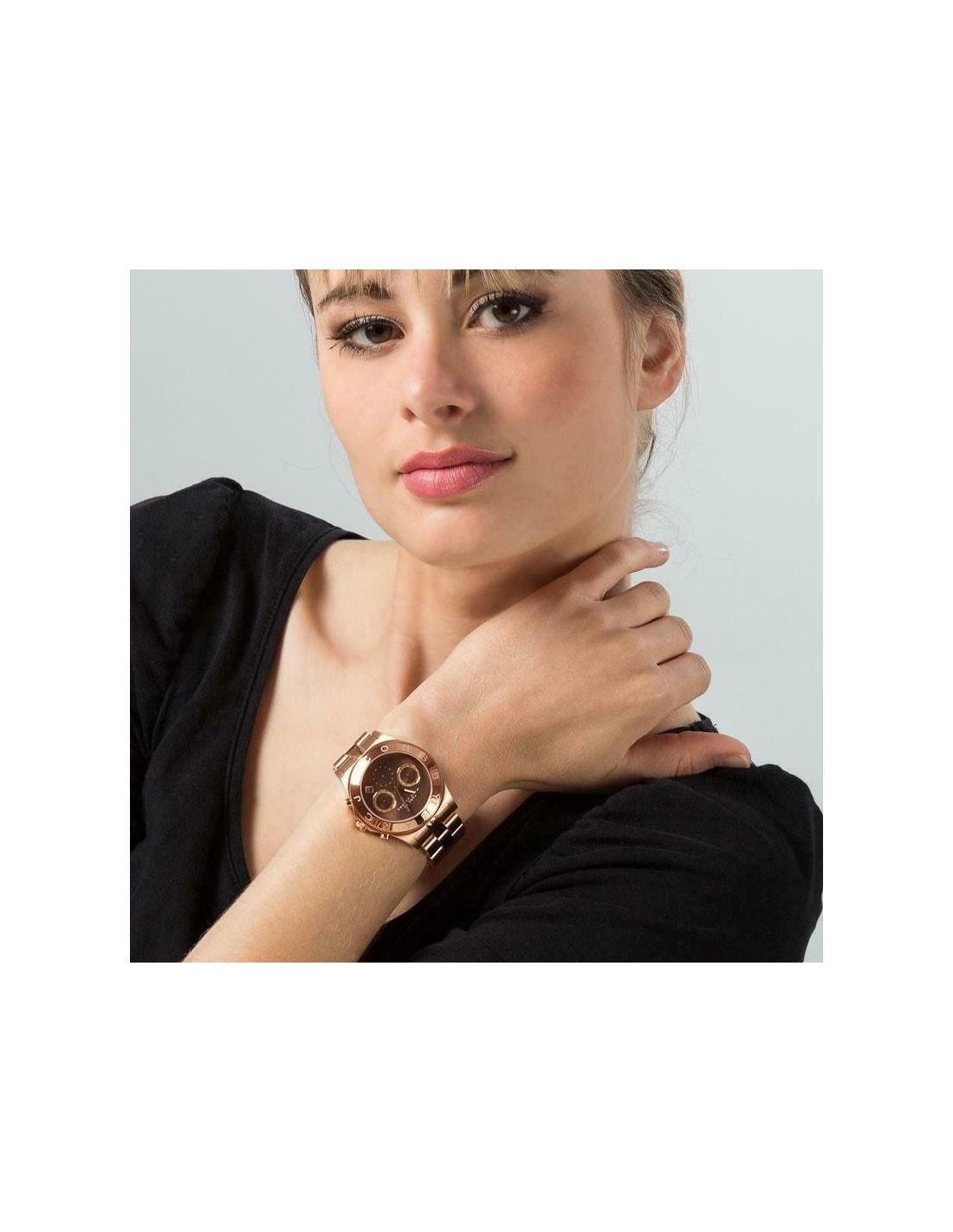 Montre Marc Jacobs MBM3308 Chronographe en Acier Or Rose vue 4