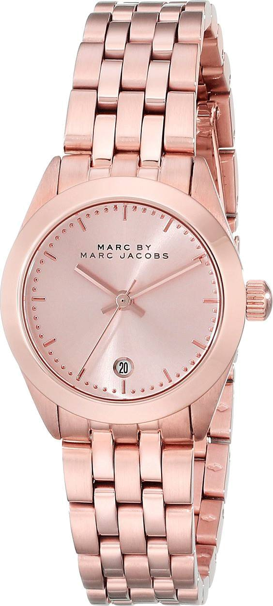 Montre Femme Marc Jacobs MBM3374 en Acier Or Rose avec Petit Cadran