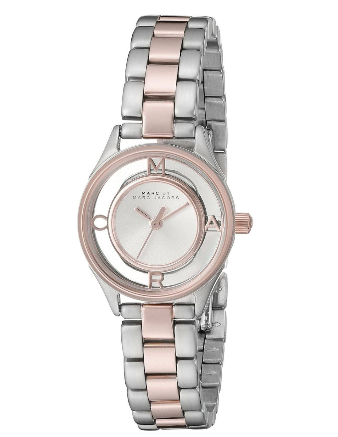 Montre Femme Marc Jacobs Tether MBM3418 en Acier Or Rose