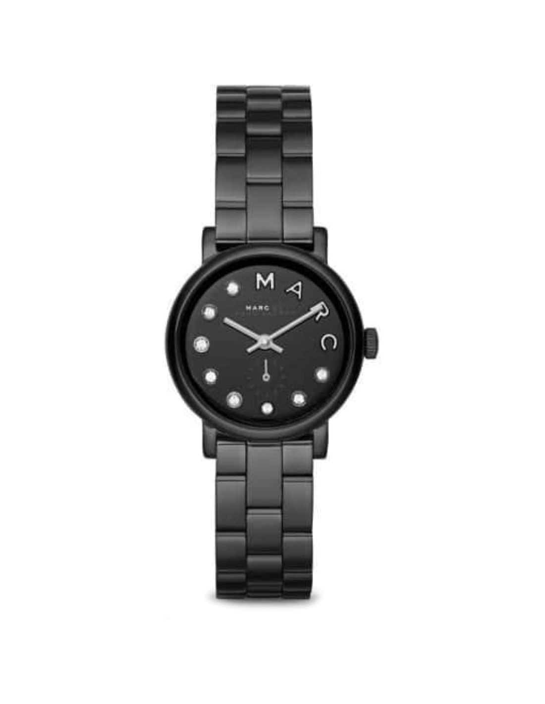 Montre Femme Marc Jacobs MBM8673 Noire à Cadran Diamanté