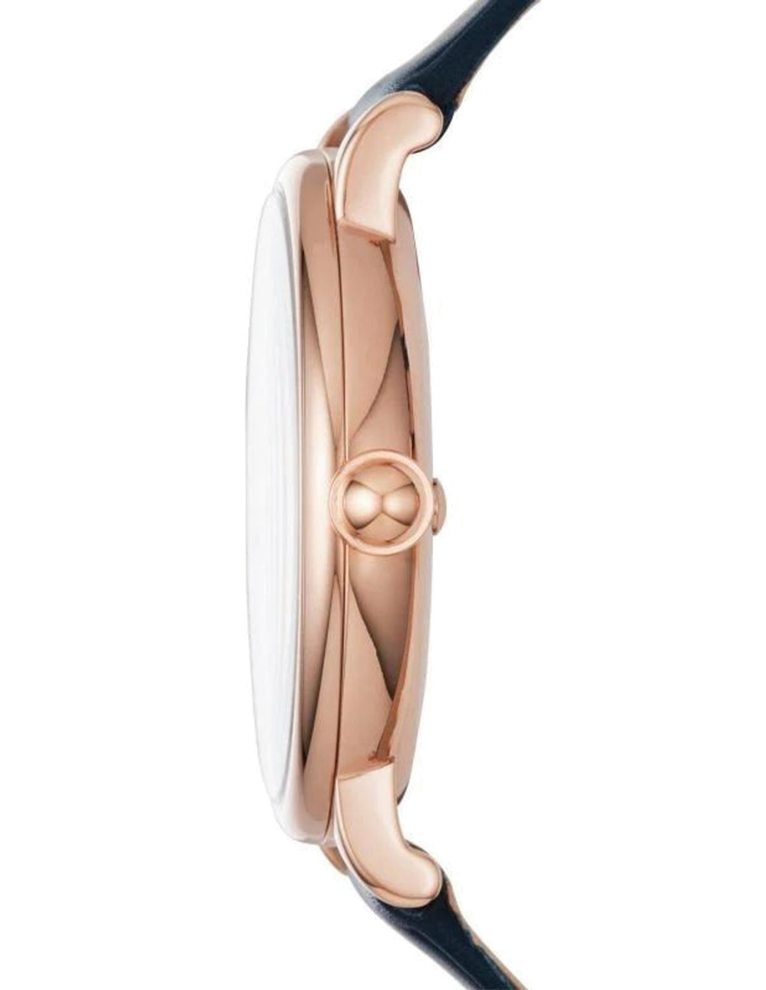 Montre Femme Marc Jacobs Roxy MJ1534 en Bleu Nuit et Or Rose vue 3